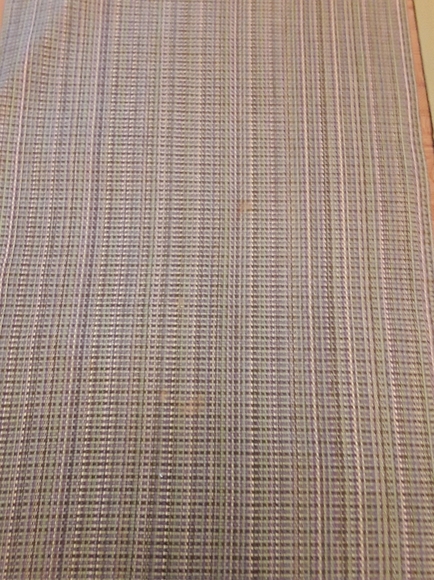 Placemats (5) basket weave texture. Lined 100% cotton. Made in India. - Picture 2 of 5